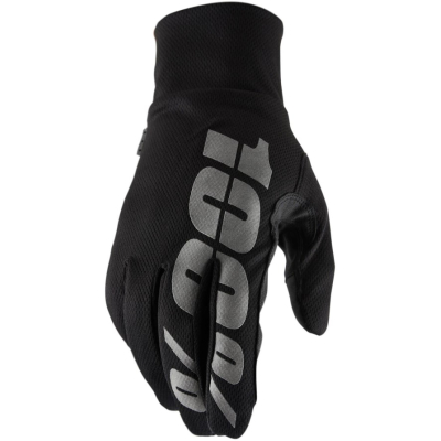 100 Percent Hydromatic Waterproof Glove Black Lg
