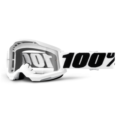 100% Strata 2 Goggle Everest / Clear Lens