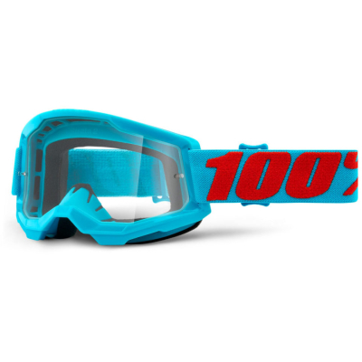 100% Strata 2 Goggle Summit / Clear Lens