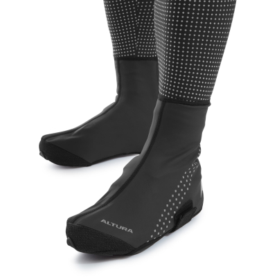 ALTURA NIGHTVISION UNISEX WATERPROOF CYCLING OVERSHOES 2021 BLACK
