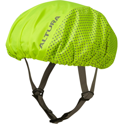 ALTURA NIGHTVISION WATERPROOF CYCLING HELMET COVER 2016 YELLOW ONE SIZE