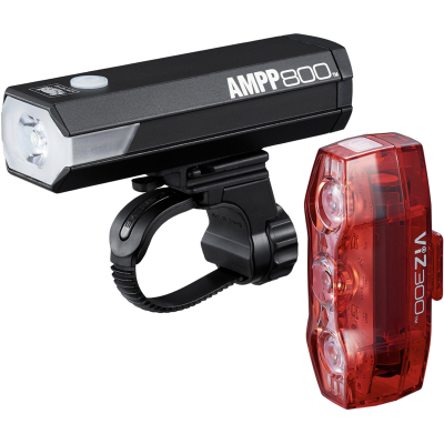 AMPP 800  VIZ 300 BIKE LIGHT SET