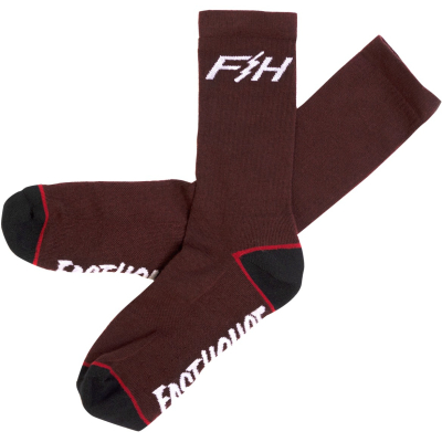 FASTHOUSE OUTLAND SOCK 2022 HEATHER MAROON LXL