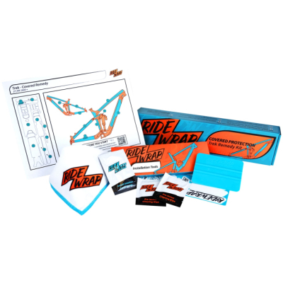 RideWrap Gloss Covered Frame Protection Kit designed to fit Trek Remedy