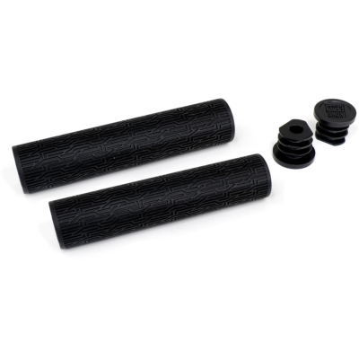 GRIPS TEXTURED WITH END PLUGS  135MM
