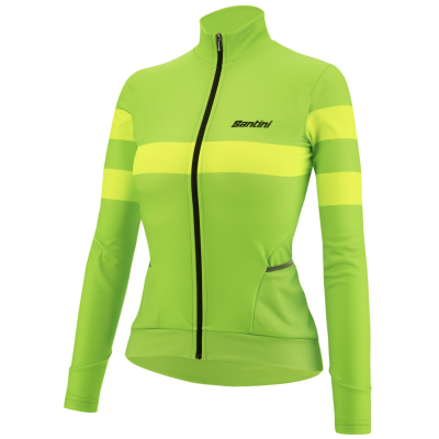 SANTINI CORAL BENGAL WOMENS THERMAL LONG SLEEVE JERSEY