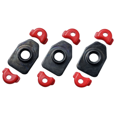 Cleat Nut Set RC9 Set for One Shoe