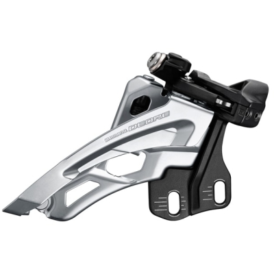 Deore M6000H triple front derailleur high clamp side swing front pull