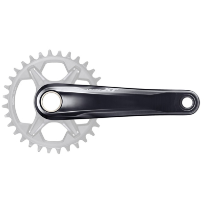 F8120 XT Crank set without ring 12speed 55 mm chainline 175 mm