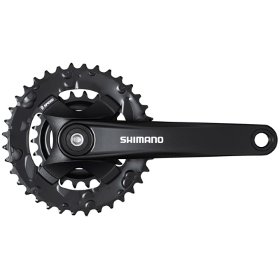 FC-MT101 chainset 36/22, 9-speed, black, 170 mm, for boost, without chainguard