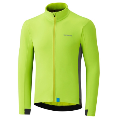 Mens Wind Jersey Neon Yellow Size
