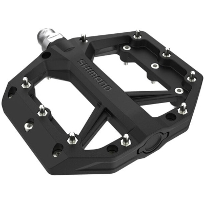 PD-GR400 flat pedals, resin with pins, black