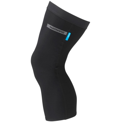 Unisex Shimano Knee Warmer, Black, Size S