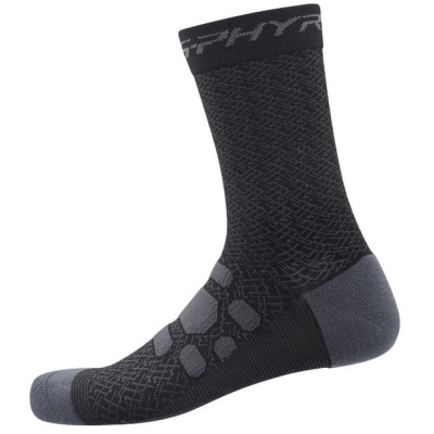 Unisex S-PHYRE Merino Socks, Black, Size S (Size 36-40)