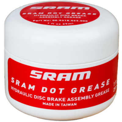 DOT ASSEMBLY GREASE 1OZ  RECOMMENDED FOR LEVER PISTONS HOSE COMPRESSION NUTS THREADED BARBS  OLIVES