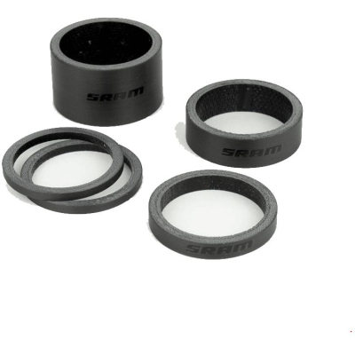 HEADSET SPACER SET UD CARBON 25MM X 2 5MM X 1 10MM X 1 20MM X 1  118 288MM