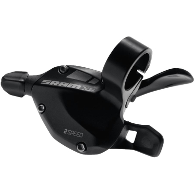 X5 SHIFTER  TRIGGER  3 SPEED FRONT  BLACK  3 SPEED