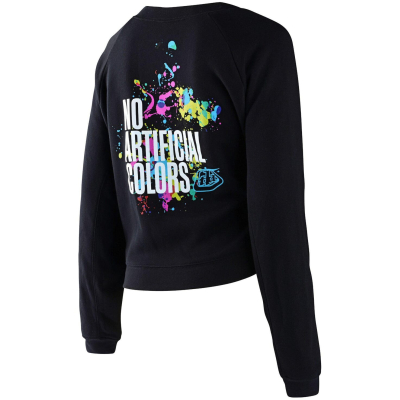 40th Holiday No Artificial Colors Crop Top Womens Pullover